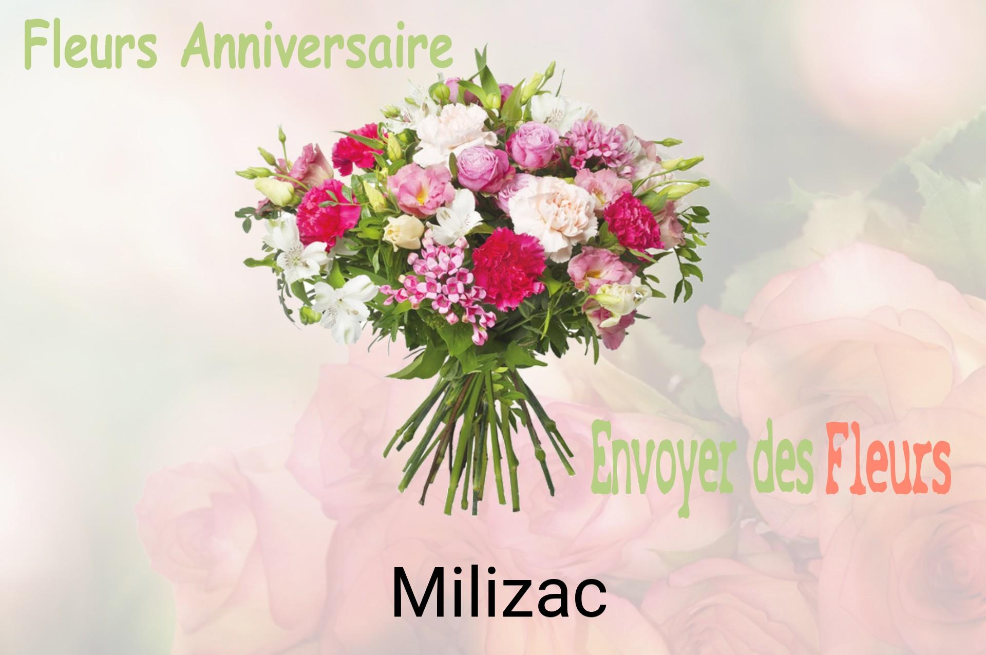 Bouquet de fleurs d’anniversaire livré à Milizac