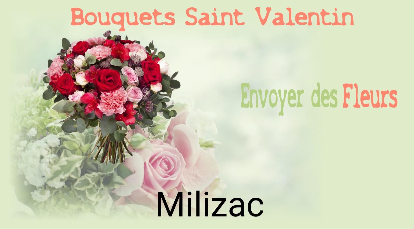 Roses de Saint-Valentin livrées à Milizac
